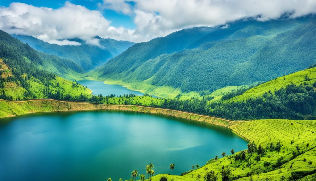 scenic landscapes in munnar