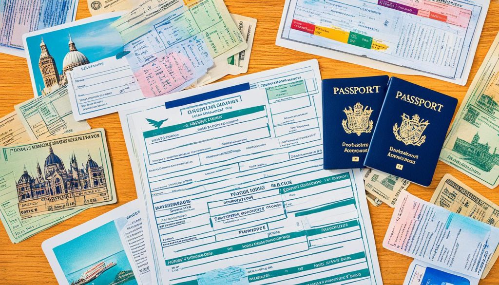 required documents for an Australian tourist visa