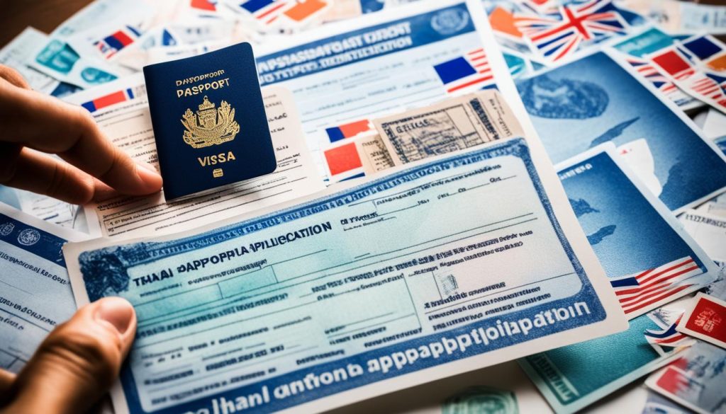 thailand visa application